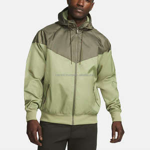 Veste de pluie pour homme et femme en velours côtelé coupe-vent pour la randonnée en plein air, avec capuche, col, imperméable, coutures thermocollées, motif de logo sur le devant, teinte - Product Image 4