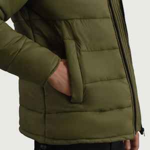 2025 Latest Style Men's Wear Outdoor <b>Jacket</b> Lightweight Fabric Cotton Filled Quilted <b>Packable</b> Oversize Puffer <b>Jacket</b> For Men - Product Image 3