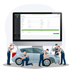 Servicios de Gestión de Talleres de Reparación de Automóviles, Plataformas de Programación de Servicios Personalizadas, Construcción Rápida - Product Image 2