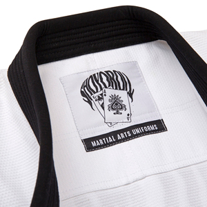 Kimono de BJJ Brasileño Blanco en Oferta, Uniforme de Artes Marciales 100% Algodón Transpirable, Personalizable con Logotipo, Shoyorol Lote 60 440gsm - Product Image 4