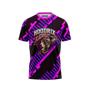 Custom Sublimated Lacrosse Practice Shooter Shirt Breathable Polyester Long Sleeve Team Training Jersey OEM ODM Factory Price - Product Image 1