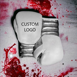 Nuevos Guantes de MMA con Logotipo Personalizado para Hombre y Mujer, Antideslizantes, Impermeables, Transpirables, de Cuero Vacuno, para Entrenamiento de Boxeo - Product Image 1