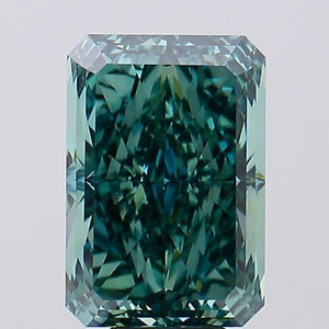 เพชรแล็บเกรด VS2 รูปทรงมรกต น้ำหนัก 1.56 กะรัต สีเขียวสดใส ทรงเรเดียนท์แฟนซี ได้รับการรับรองจาก IGI คุณภาพสูง Luxira Export - Product Image 1