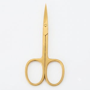 Tijeras de Manicura Shears Beauty, Curvas, Afiladas, Duraderas, de Acero Inoxidable, Ligeras, de 3.5 Pulgadas, para Diestros - Product Image 1