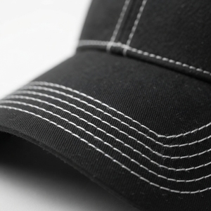 Gorra de Béisbol Lisa de Poliéster 100% al por Mayor, Gorra de Béisbol Deportiva de 6 Paneles de Color Sólido para Hombre - Product Image 5