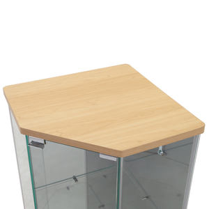 Armoire de rangement en verre TMG-G169 avec verre trempé, design moderne pour salon, bars à domicile, hôtels, restaurants et appartements - Product Image 3