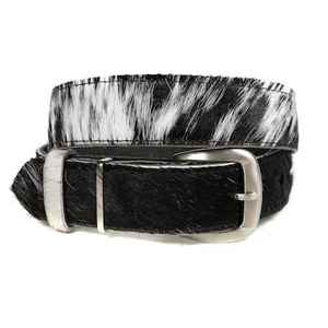 Ceinture unisexe en cuir véritable, style décontracté, durable, robuste, respirante, réversible, avec boucle tête de mort personnalisable, nouveau design - Product Image 6