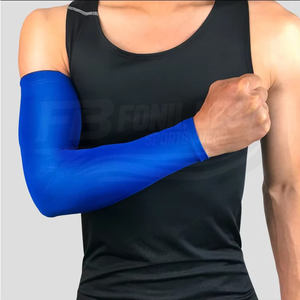 Manchons de compression sportifs respirants unisexes pour cyclisme, pêche, équitation, protection solaire, coude, personnalisables, service OEM - Product Image 6