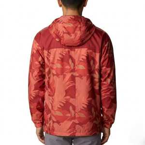 <b>Mens</b> Printed Hooded Windbreaker <b>Jacket</b> <b>Lightweight</b> Outdoor Running <b>Rain</b> <b>Jacket</b> With Meyba Sports Logo Custom Logo - Product Image 6