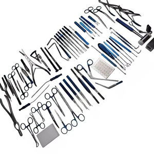 Kit chirurgical orthopédique de haute qualité en acier inoxydable allemand certifié, comprenant couteaux à os, osteotomes et ciseaux à os, réutilisable - Product Image 5