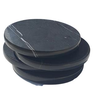 Sophisticated Stone Marble <b>Coasters</b> High Quality Natural <b>Drink</b> <b>Coaster</b> Set With Refined Finish Strong And Durable Surface - Product Image 2