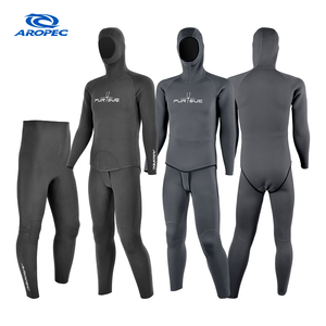 Traje de Buceo Invertido Aropec de 2 Piezas, Neopreno Superelástico con Cola de Mapache y Construcción GBS, Personalizado para Pesca Submarina - Product Image 1