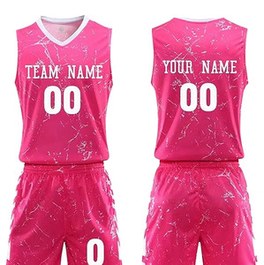 Men’s Breathable Basketball Uniform Set with Heat Transfer Print Summer Sportswear Training Shorts Plus Size Team Wear Use - Product Image 2