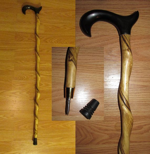 <b>Top</b>-quality Eco-Friendly Buffalo Horn <b>Walking</b> Stick Handle Handmade Durable Rustic & Modern Art & Collectible - Product Image 1