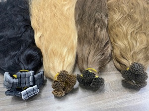 Cabello Remy Vietnamita Zenohair, Doble Trama, Pre-Adherido con Queratina, Punta Plana, 100g, Muy Suave, Puntas Completas, Ondulado Natural - Product Image 3