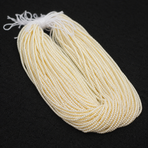 Original Czech Preciosa White Seed <b>Beads</b>-For Jewelry Making Available Hanks-<b>Crystal</b> Lampwork Glass <b>Beads</b> Jaunty Model CBBC-61 - Product Image 1