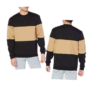 Sudadera de algodón extragrande con cuello redondo y bordado personalizado, sudadera con capucha unisex de talla grande, sudadera de alta calidad para hombre, sudadera con cuello redondo para hombre - Product Image 4