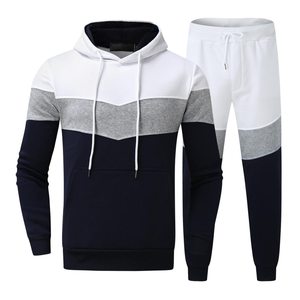 Trajes deportivos personalizados 100% algodón para hombre, ropa de entrenamiento estampada para correr en invierno, ropa deportiva a precio económico. - Product Image 1