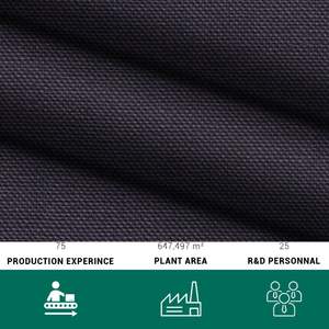 Tela de Lona 100% Algodón Resistente, 345 g/m², Teñido Ecológico, Material Duradero para Ropa de Trabajo, Pantalones Cargo y Chaquetas, Fabricante OEM al por Mayor - Product Image 5