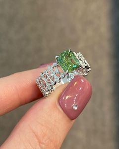 Bague en moissanite très demandée, bijoux élégants et tendance pour hommes et femmes, pour tenues décontractées, fêtes et événements, exportateur indien. - Product Image 3