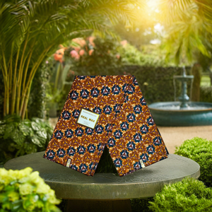 Tissu imprimé africain Dobby imposant - Motif audacieux, écologique, Ankara de haute qualité pour chemises et rideaux - Product Image 4