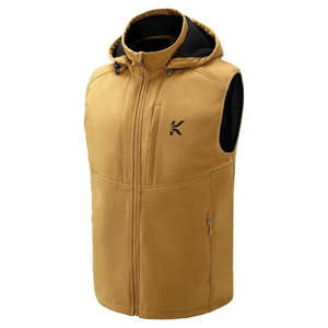 Chaleco Softshell de tela suave con ajuste regular para caminar al aire libre y uso diario. - Product Image 1