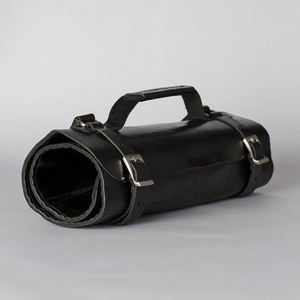 Sac de transport pour couteaux de chef en cuir de vachette de qualité supérieure, résistant, durable, organiseur de couteaux de cuisine, protection anti-odeurs - Product Image 6