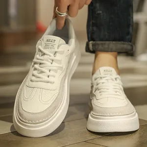 Zapatos Casuales de Moda Coreana 2025 para Hombre, Diseño Urbano, Ajuste Delgado, Zapatillas Bajas Transpirables de Malla para Streetwear, Tallas 39-44 - Product Image 4