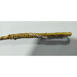 Cordón de mylar dorado con cuerda de algodón para uniforme, cordón de hombro con silbato, gancho metálico en color plateado o dorado - Product Image 5