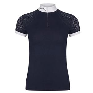 Camisa de Equitación para Mujer, Moderna y Duradera, Manga Corta, Absorbe la Humedad, Transpirable, Resistente al Viento e Impermeable, 2025 - Product Image 1