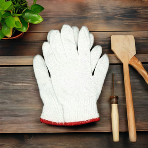 Creación de Vietnam Guantes de punto de hilo duraderos y flexibles para Uso General Buen precio Seguridad laboral para taller eléctrico - Product Image 6