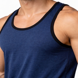 Débardeur athlétique classique pour homme, tissu à séchage rapide, matière respirante, toucher doux, tissu léger, coupe confortable. - Product Image 5