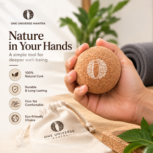 ลูกบอลนวดคอร์ก One Universe Mantra  แบบพกพา เป็นมิตรกับสิ่งแวดล้อม บรรเทาอาการปวดเมื่อย - Product Image 6