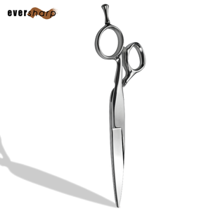 High-End Hairdressing Scissors Stainless Steel Beauty <b>Tools</b> With Sharp Straight Blade and Steel Handle - Product Image 1