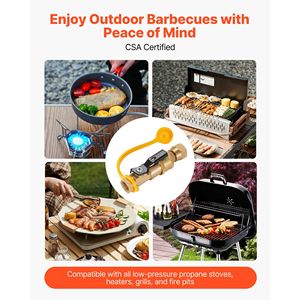 Kit Adattatore Valvola a Connessione Rapida per Propano RV, 7 Pezzi, Connettore Maschio NPT da 1/4 di Pollice a Flusso Pieno, Connettore Maschio Flare da 3/8 di Pollice, Componenti e Sistemi RV - Product Image 3