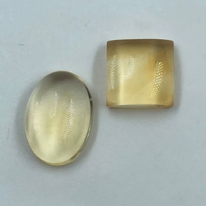 Natural Citrine Top Quality Gemstone Honey Color Oval And <b>Cushion</b> Shape Transparent Stone 10.63Cts - Product Image 1