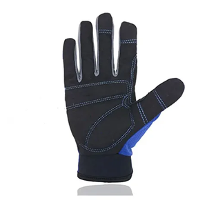 Gants d'assemblage (Nylon Cuir 8 oz d'épaisseur) pour les tâches techniques - Contrôle de préhension précis, protection anti-coupure et antidérapante pour la manutention - Product Image 3