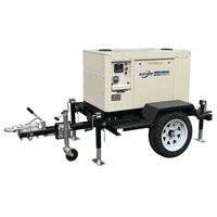 Groupe électrogène à essence 5kW 8kW 10KW 12kW 20kW 25kW, direct usine, avec remorque en option, 50Hz 60Hz, alternateur tout cuivre, puissance de secours