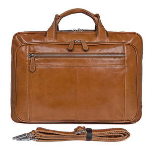 Modern Briefcase Leather Laptop <b>Bag</b> For Men Premium Business <b>Work</b> <b>Bag</b> Multi Pocket Executive Office Messenger Wholesale Supplier - Product Image 2