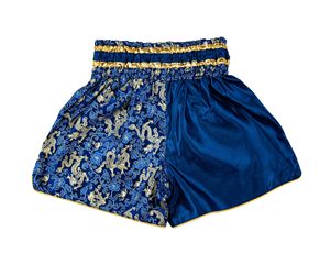 <b>Men</b> Muay Thai <b>Shorts</b> Satin Dragon Scale Print Elastic Waist Training Gym Kickboxing Lightweight top <b>mens</b> muay thai mart - Product Image 6