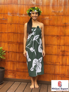 Lavalava Sarong Imprimé Polynésien Personnalisé Hawaï Fidji Samoa Upolu Apia Fournisseur de Services de Fabrication Personnalisée OEM ODM - Product Image 3