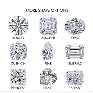 Diamant de laboratoire certifié IGI 1 carat VVS CVD, prix de gros, diamant en vrac taille Radiant, Poire, Ovale, Émeraude pour bague de fiançailles - Product Image 3