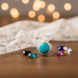 <b>Turquoise</b> Fashion <b>Ring</b> 7.0 Grams - Product Image 3