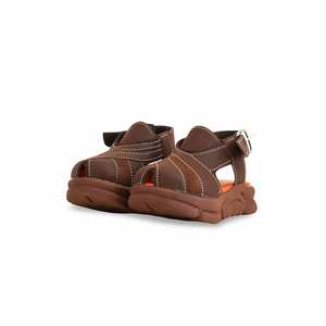 Garçons Marron Peshawari Canvas Trendy Chaussures KD4877 Chappal - Product Image 3