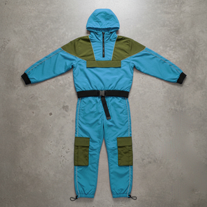 New Design Custom Waterproof Outdoor 1/2 Half Zipper Polyester Nylon Hiking <b>Men</b> Tracksuit <b>Pullover</b> Hoodie Windbreaker <b>Jacket</b> - Product Image 5