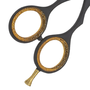 Professional Hair Cutting Black & Gold Barber <b>Shears</b> Stainless Steel Salon Hair Scissors Razor Edge Precision Cutting <b>Tool</b> - Product Image 5