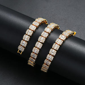 Collar de Cadena con Diamantes Engastados Personalizado, el Más Vendido, con Acabado Premium para Eventos de Moda Urbana y Estilo de Celebridades - Product Image 3