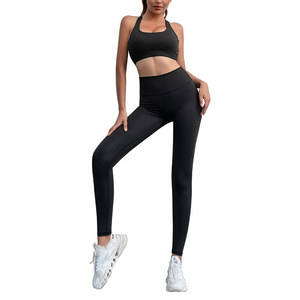 Conjunto Deportivo de Yoga para Mujer, Última Moda, Venta al Por Mayor, Spandex/Nailon, Transpirable, Cintura Elástica, 2 Piezas, Hecho en Pakistán 2026 - Product Image 1
