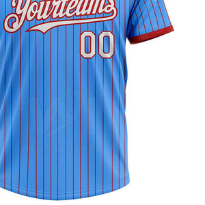 Venta Directa de Fábrica, Jersey de Béisbol de Manga Corta con Dos Botones, Nuevo Estilo Deportivo, Jersey de Béisbol con Dos Botones - Product Image 6