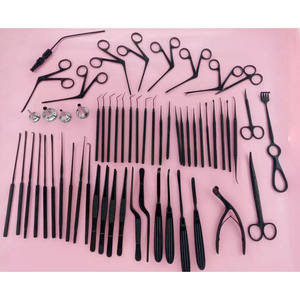 Juego de Instrumentos Manuales Negros para Reconstrucción de Oídos, Herramientas Quirúrgicas, Instrumentos Médicos Clase I - Product Image 6